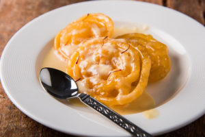 Jalebi with Rabri