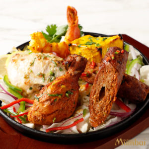 インド料理ムンバイ　タンドリーグリル盛り合わせ