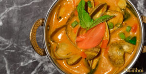 インド料理ムンバイ　あさりカレー