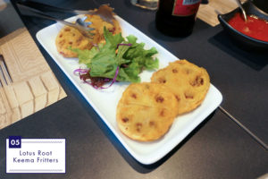 ムンバイ　レンコンキーマ