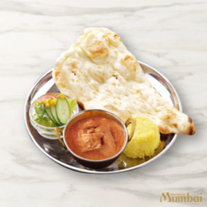 ムンバイ　ハイデラバードチキンカレーセット