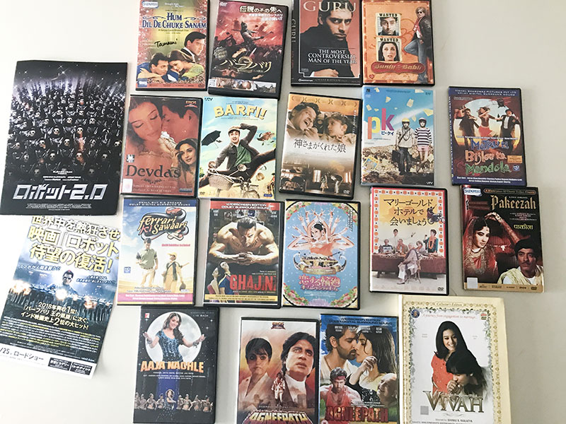 インド映画DVDたち