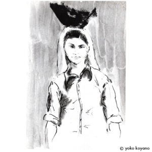 小谷野洋子「少女」