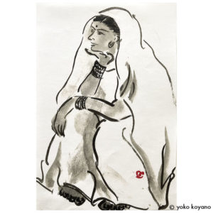 小谷野洋子「もの想う」