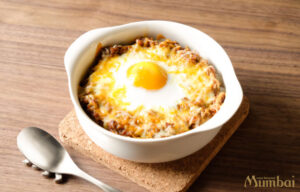 焼きカレー　アレンジレシピ　キーマカレー　インドカレー　インド料理ムンバイ　通販　お取り寄せ　クールムンバイ