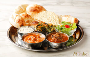 ムンバイダイニング　アトレ恵比寿　Mumbai Dining　ハーフ＆ハーフセット　インド料理　インドカレー　焼きたてナン　ナン食べ放題　ランチ　ディナー　渋谷区　マサラオクラ