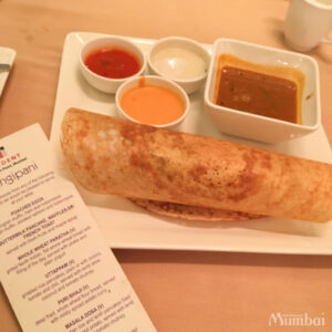 南インド料理　ドーサ　インド旅行　ムンバイ　India Mumbai