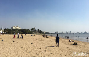 海岸　インド旅行　ムンバイ　India Mumbai