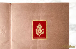 インドの結婚式 Indian Wedding　招待状　ガネーシャ