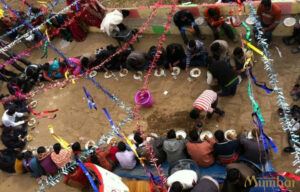 インドの結婚式 Indian Wedding　食事　田舎