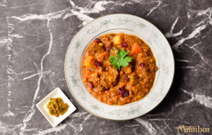 マトンダンサック　ダンサック　ダンサク　Mutton Dhansak　インド料理ムンバイ　四谷　四ッ谷　四ツ谷　ぴあ　究極のカレー　コラボ　パールシー料理　ゾロアスター教　Mumbai + The India Tea House