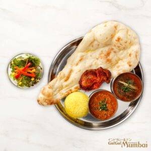 インドカレー＆ナンムンバイ　激辛BBQ＆ダブルカレーセット