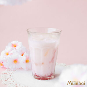 桜ラッシー　桜ドリンク　春限定　インド料理ムンバイ　ムンバイダイニング　アトレ恵比寿　MARK IS みなとみらい　横浜　ラッシー　ヨーグルトドリンク　期間限定　Mumbai