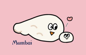 インド料理ムンバイ　LINEスタンプ　ムンバイ　陽気なナン坊や　オリジナルキャラクター