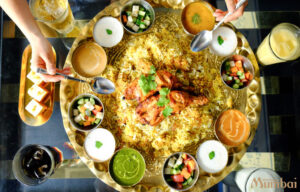 ビッグビリヤニターリー　Great Big Biryani Thali　インド料理ムンバイ　四谷店　四ツ谷　四ッ谷　インドの炊き込みご飯　ビリヤニ　インド映画　RRR　メニュー　Mumbai　Yotsuya