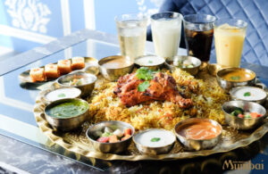 ビッグビリヤニターリー　Great Big Biryani Thali　インド料理ムンバイ　四谷店　四ツ谷　四ッ谷　インドの炊き込みご飯　ビリヤニ　インド映画　RRR　メニュー　Mumbai　Yotsuya